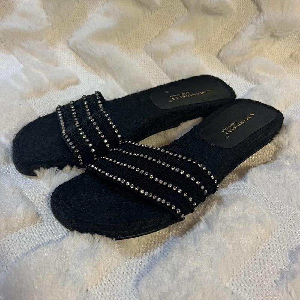 A. Marinelli slide sandals